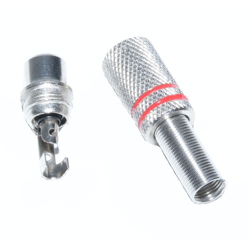 Mufa RCA Metal Mama Rosu - Frize