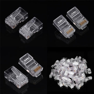 Mufa UTP Plastic RJ45 100b/set - Frize