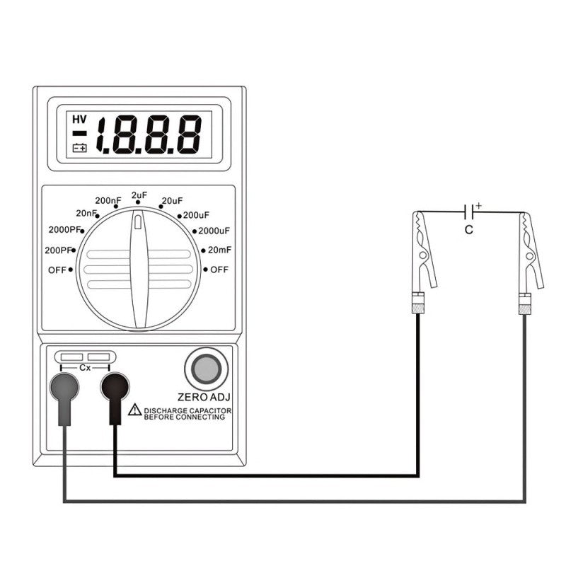 Multimetru Capacimetru CM7115A - Frize