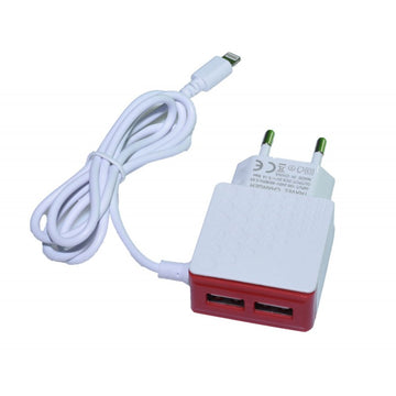 Incarcator Retea 220V - 2 x Usb + Iphone 3,1A - Frize