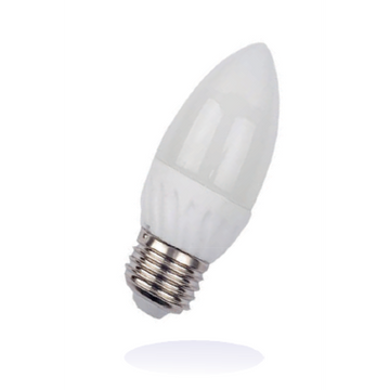 Izzó Led Candle E27, modell C35, 5W=45W, 2700K, meleg fény