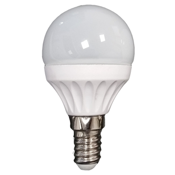 Bl Led Spheric E14 крушка, модел G45 глобус, 5W, 2700K, топла светлина