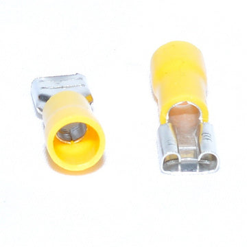 Papuc Electric Galben Mama 6,3mm ,100buc/set - Frize