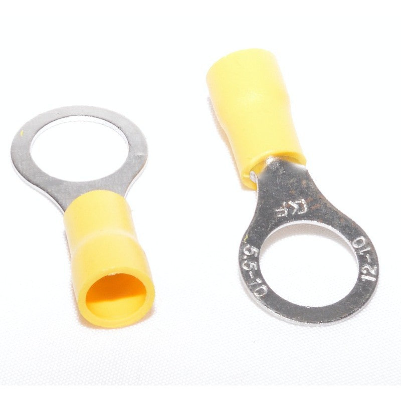 Papuc Electric Izolat Galben tip Inel ø10mm ,100B/Set - Frize