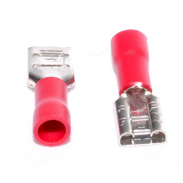 Papuc Electric Rosu Mama 6,3mm ,100buc/set - Frize