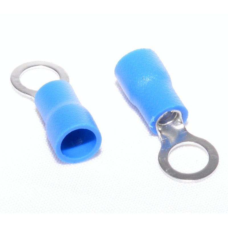 Papuc Electric Izolat Albastru tip Inel ø 5mm ,100B/Set - Frize