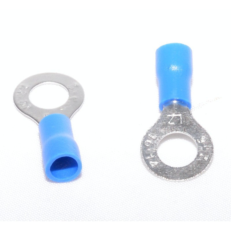 Papuc Electric Izolat Albastru tip Inel ø 6mm ,100B/Set - Frize