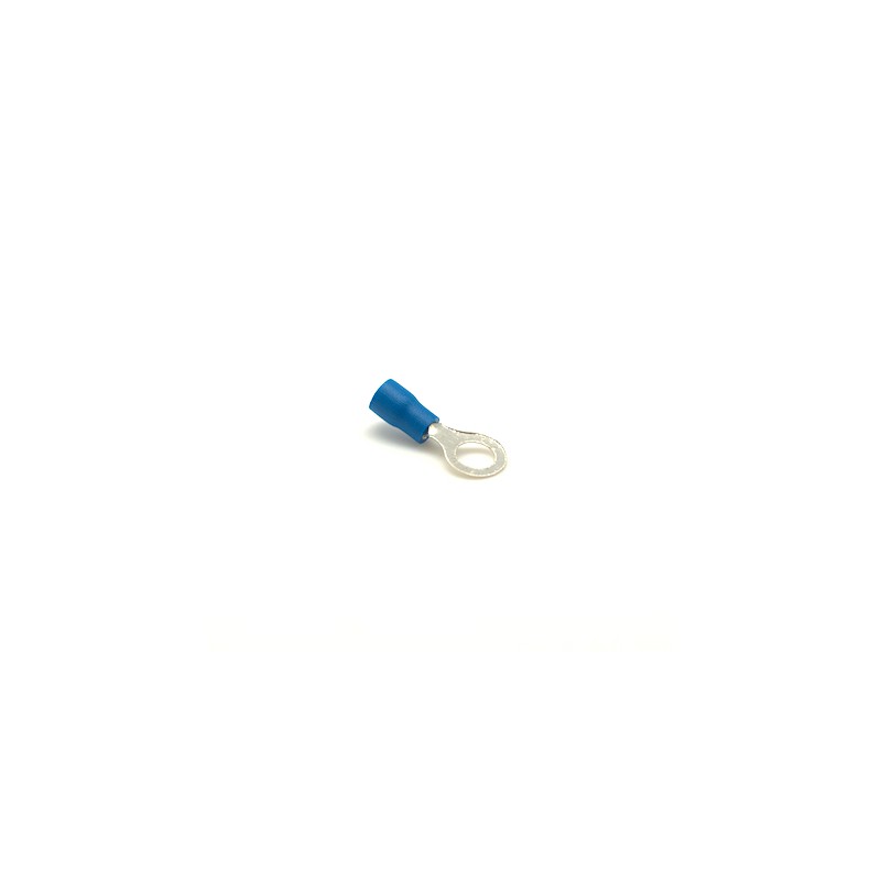 Papuc Electric Izolat Albastru tip Inel ø 6mm ,100B/Set - Frize