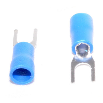 Papuc Electric tip Furca ø 4mm Albastru ,100B/Set - Frize