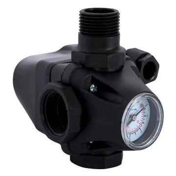 Hydrophoric pressure switch with manometer