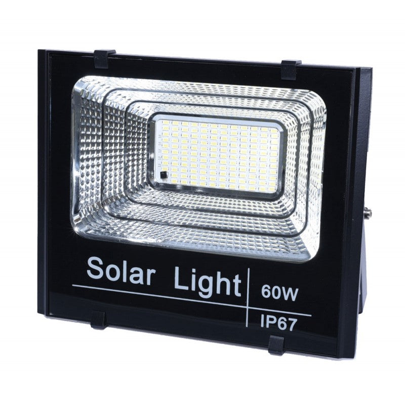 Proiector 60W cu Panou Solar și Telecomanda - Frize