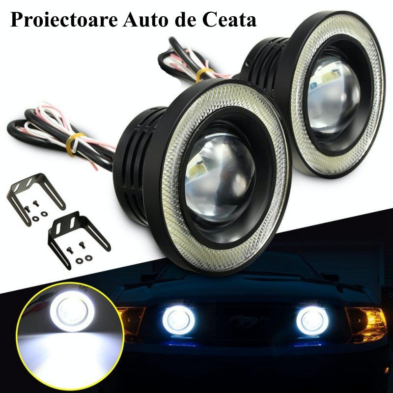 Proiector Auto cu Led 10W / 64mm / 3200Lm - Frize