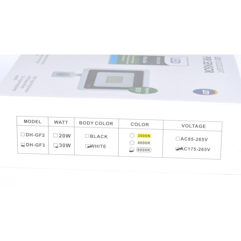 Proiector Slim cu Led SMD si Senzor 220V / 30W - Frize