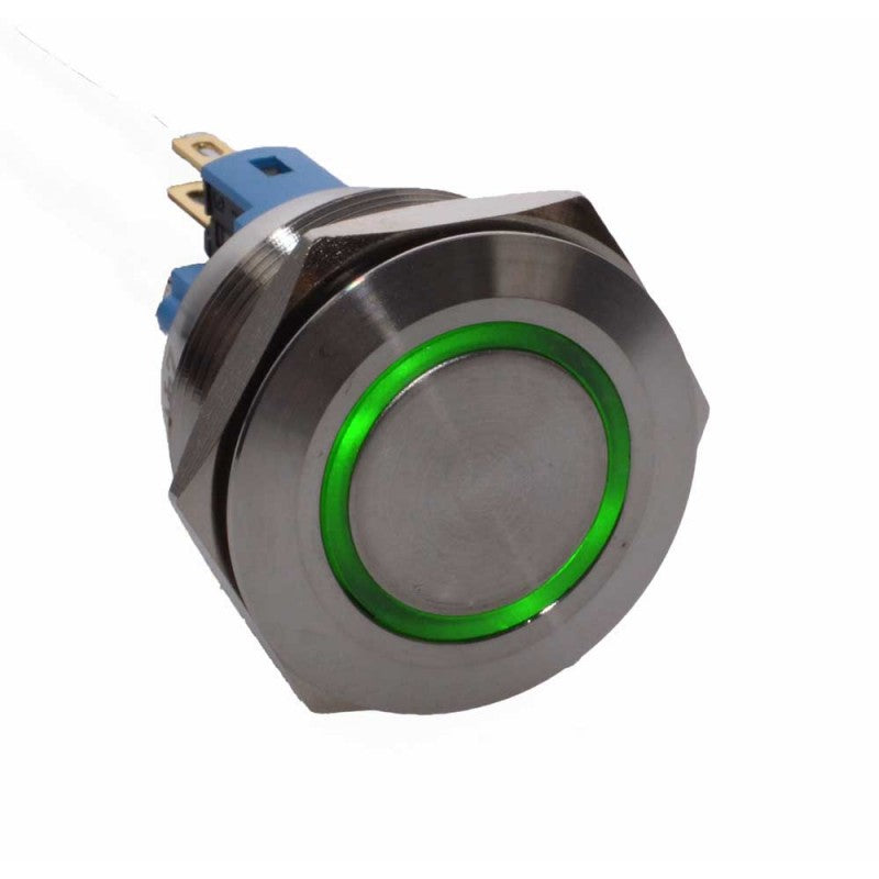Push Buton 25mm/24V Led Verde - Frize