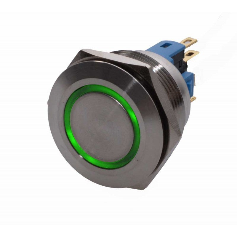 Push Buton 25mm/24V Led Verde - Frize