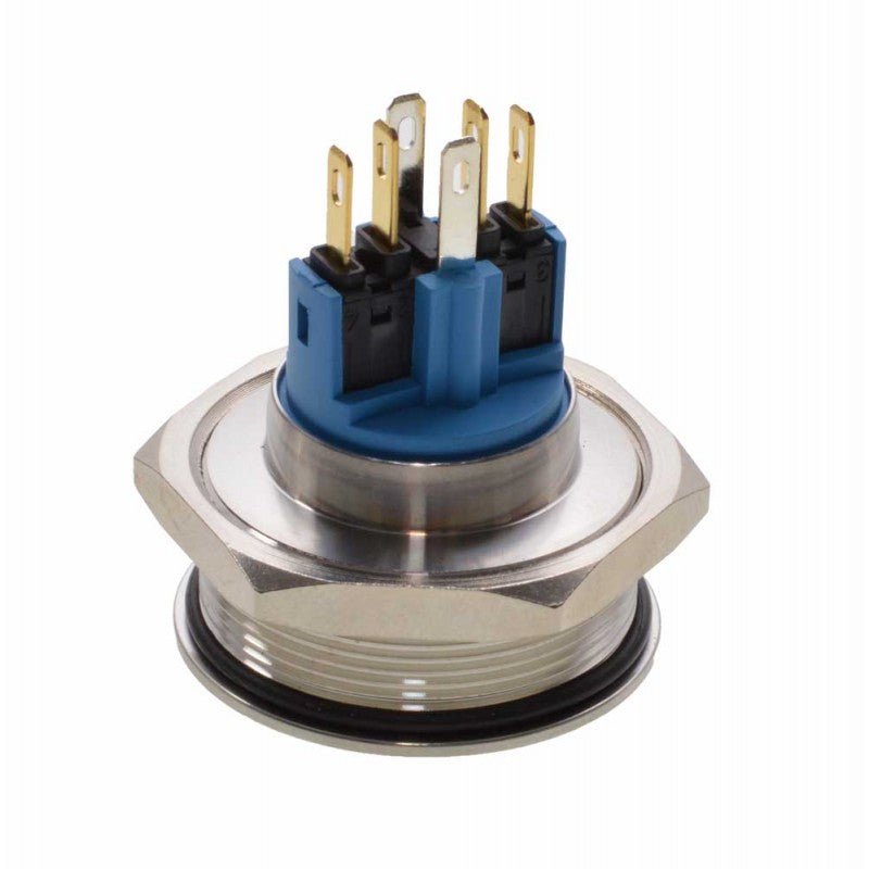 Push Buton 30mm/24V Led Albastru - Frize