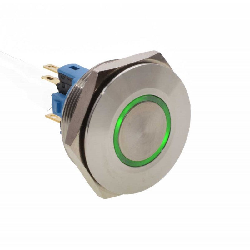 Push Buton 30mm/24V Led Verde - Frize