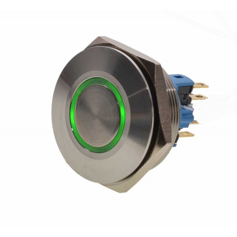 Push Buton 30mm/24V Led Verde - Frize