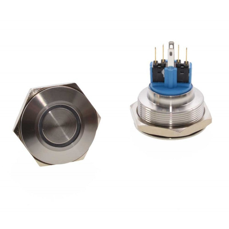 Push Buton 30mm/24V Led Verde - Frize