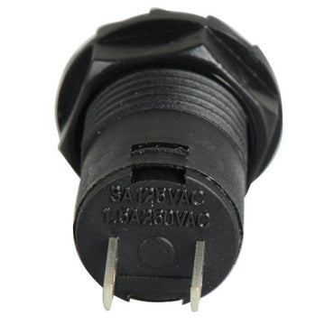 Push Buton cu Retinere Roșu 12x28mm - Frize