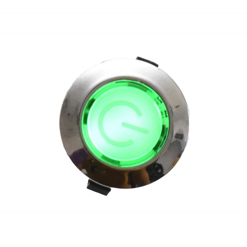 Push Buton Verde 22x32mm cu Retinere 12V - 20A - Frize