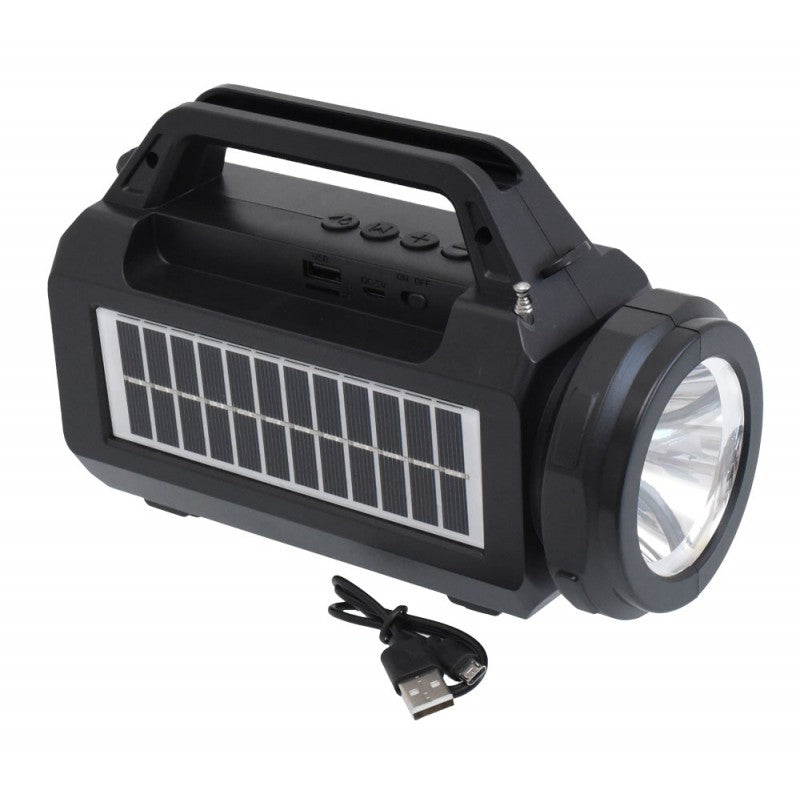Radio FM cu Lanterna si Panou Solar SY-979 - Frize
