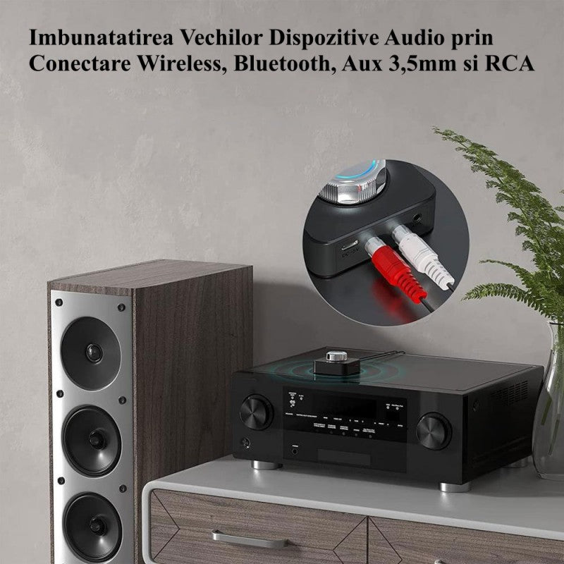 Receptor Audio 3D Stereo Wireless Bluetooth 5.0 - Frize
