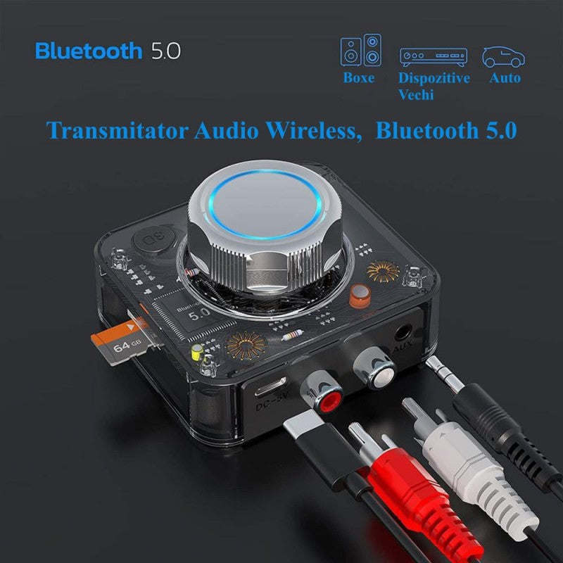 Receptor Audio 3D Stereo Wireless Bluetooth 5.0 - Frize