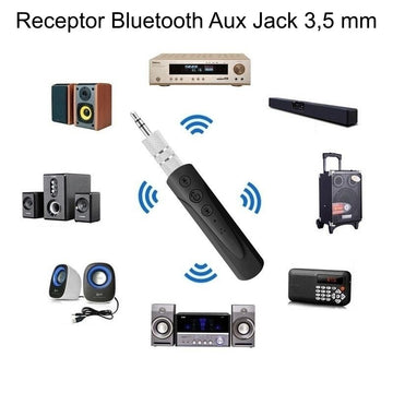 Receptor Bluetooth Aux Jack 3,5 mm - Frize