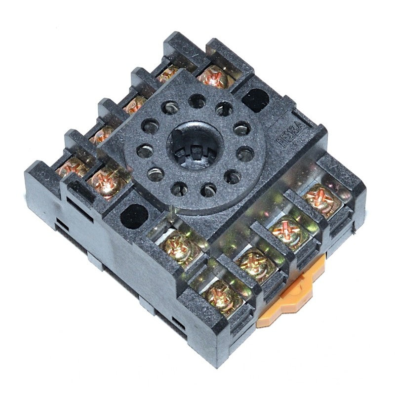 Releu Industrial 12V-DC/11P cu soclu - Frize