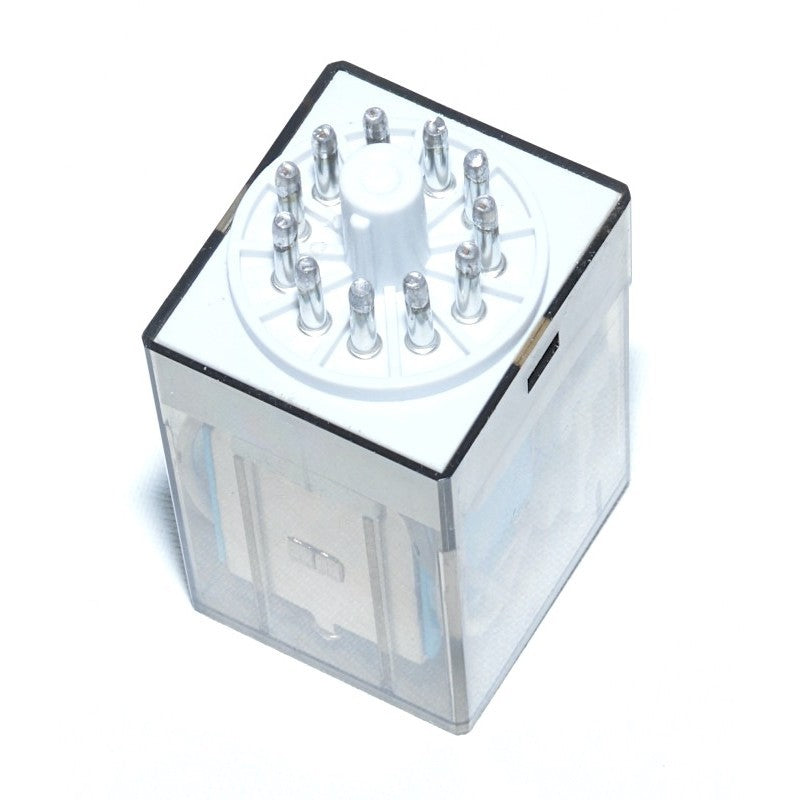 Releu Industrial 12V–AC/8P cu Soclu - Frize