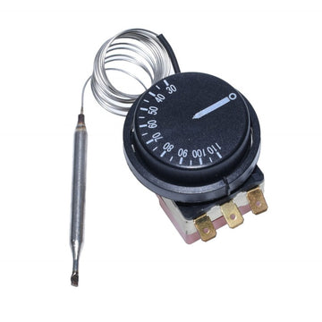 Termostat Reglabil de Cuptor 30 - 110°C cu Sonda de Inox