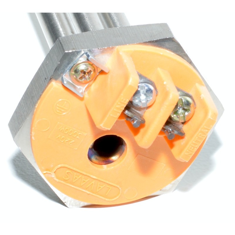 Rezistenta Nichelata 3000W cu Filet si Teaca Termostat - Frize