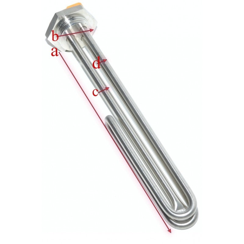 Rezistenta Nichelata 3000W cu Filet si Teaca Termostat - Frize