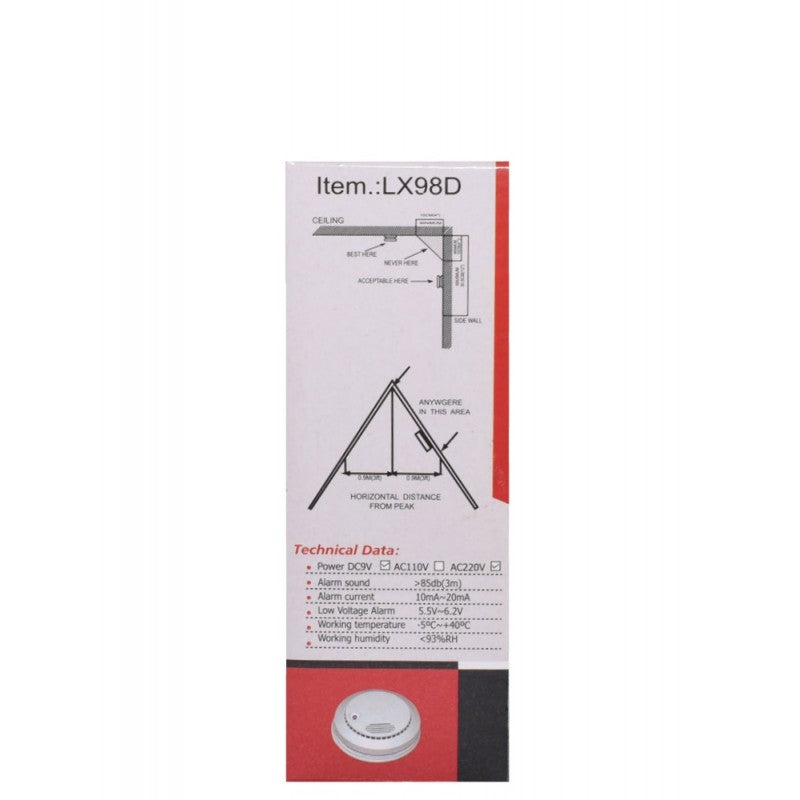 Senzor de Fum cu Alarma LX98D - Frize