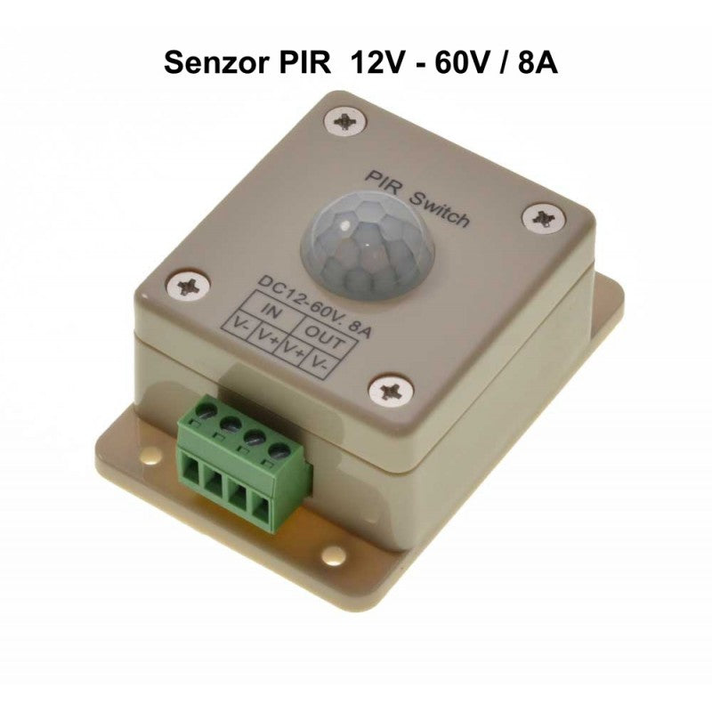 Senzor PIR 12V-60V/8A - Frize