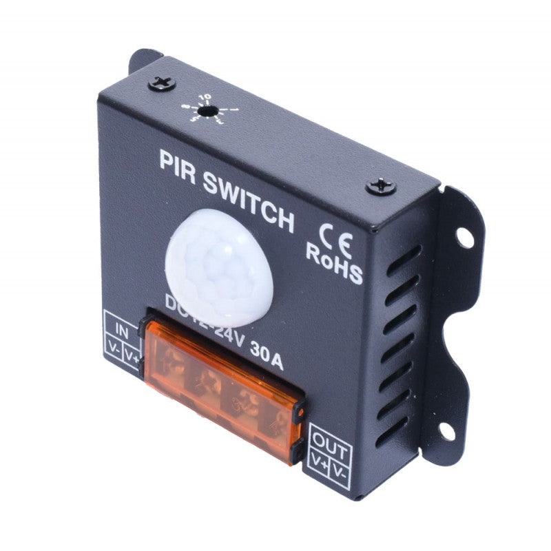 Senzor PIR-30 Comutator Miscare 12V-24V/30A - Frize