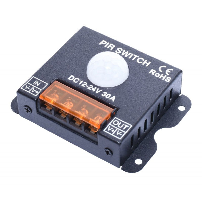 Senzor PIR-30 Comutator Miscare 12V-24V/30A - Frize