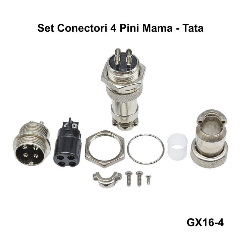 Set Conector Tip Aviator 4 Pini - Frize