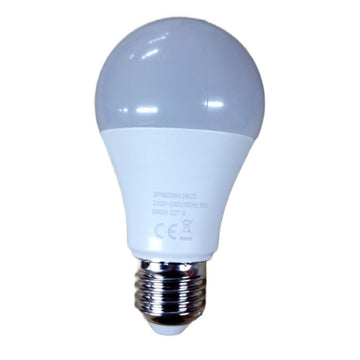 LED крушка със сензор за движение, 9W=75W, 750Lm, 6400K, студена светлина, модел A60