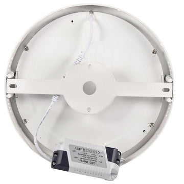 Spot LED Aplicat Ø300mm, 24W (Echivalent 200W), Lumina Rece 6400K – Iluminat Eficient pentru Spații Comerciale și Birouri