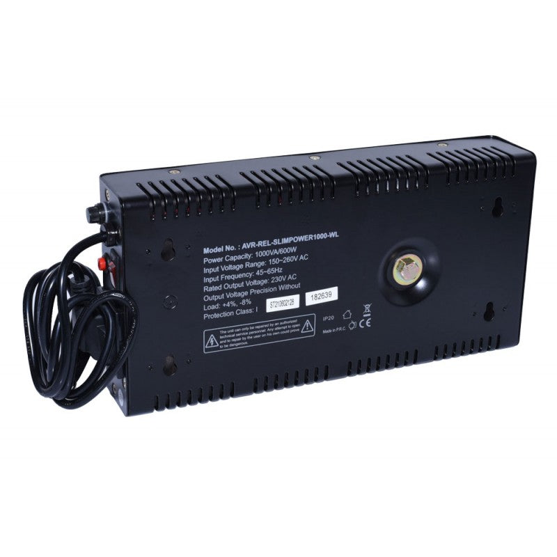 Stabilizator de Tensiune SLIMPOWER cu Releu AVR-1000VA - Frize