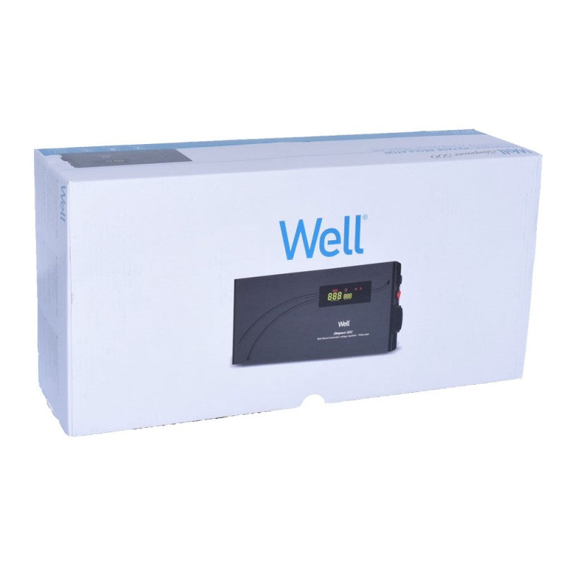 Stabilizator de Tensiune SLIMPOWER cu Releu AVR-500VA - Frize