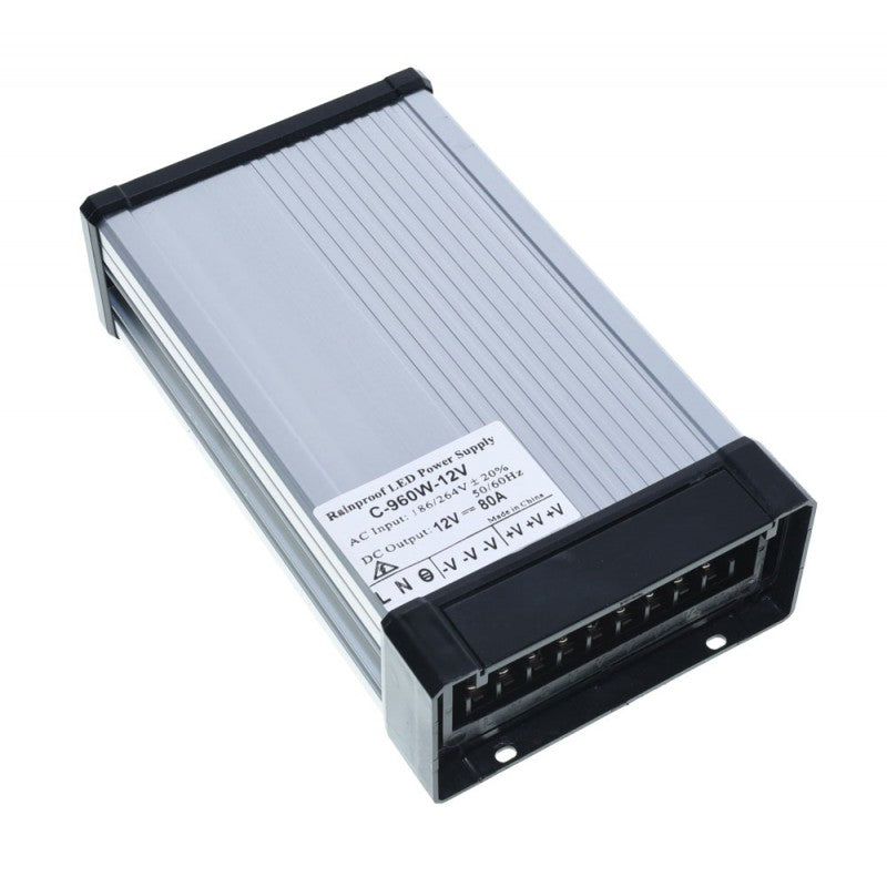 Sursa Alimentare de Exterior 12V-960W / 80A - Frize