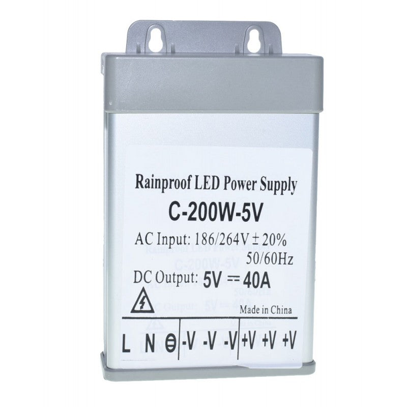 Sursa Alimentare de Exterior 5V-200W/40A - Frize