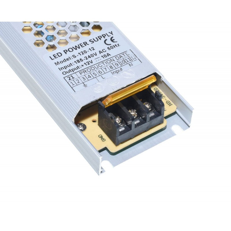 Sursa de Alimentare Slim 12V-120W / 10A - Frize