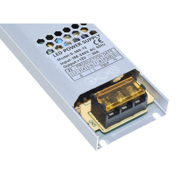 Sursa de Alimentare Slim 12V-360W / 30A - Frize