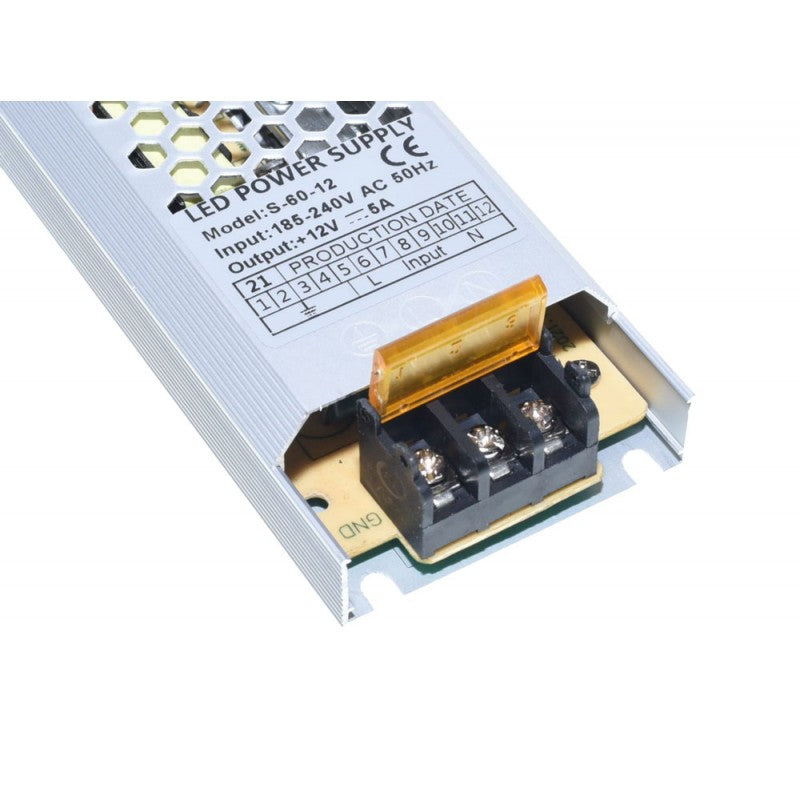Sursa de Alimentare Slim 12V-60W / 5A - Frize