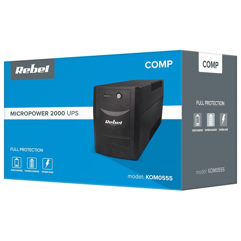 Sursa UPS 2000VA / 1200W Rebel - Frize