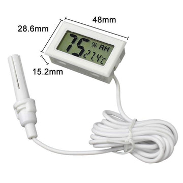 Termometru Digital cu Umiditate -50˚C +70˚C - Frize